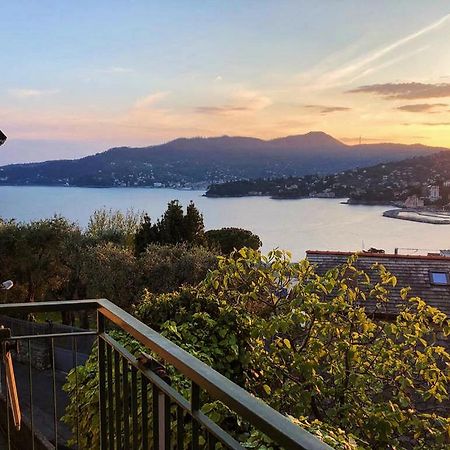 Tra Sole & Mare Lägenhet Zoagli Exteriör bild